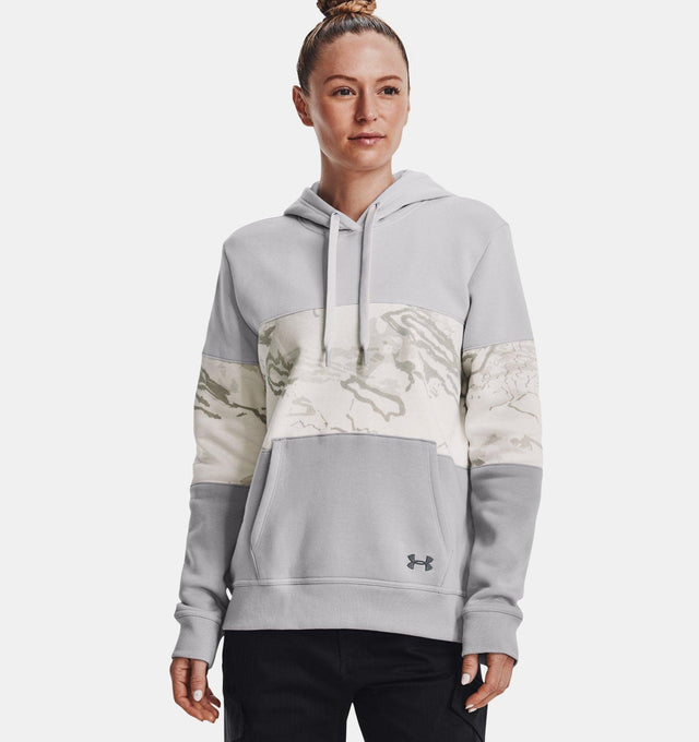 Under Armour Women's Fleece Block Hoodie - A&M Clothing & Shoes - Westlock