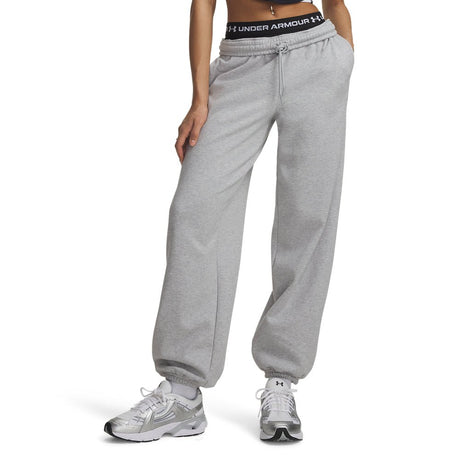 Under Armour Women's Icon Fleece Gym Pants - Mod Grey