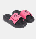 Under Armour Women's Ignite Pro 8 Slide Sandals - Pink/Black