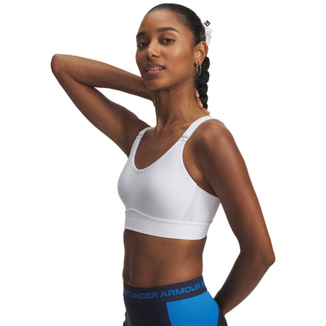 Under Armour Women's Infinity 2.0 Mid Sports Bra - White
