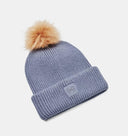 Under Armour Women's Infrared Pom Beanie - Purple