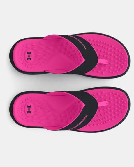 Under Armour Women's Marbella Sandals - Black/Pink