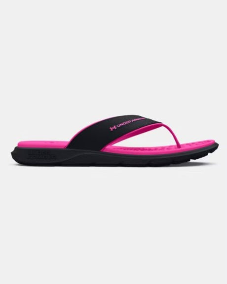 Under Armour Women's Marbella Sandals - Black/Pink