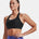 Under Armour Women's Mid Crossback Bra - Black/Grey