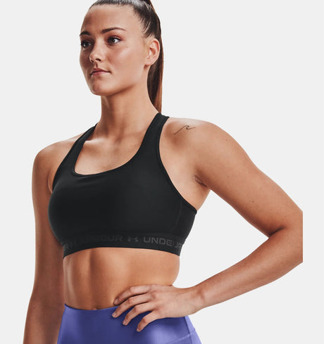Under Armour Women's Mid Crossback Bra - A&M Clothing & Shoes