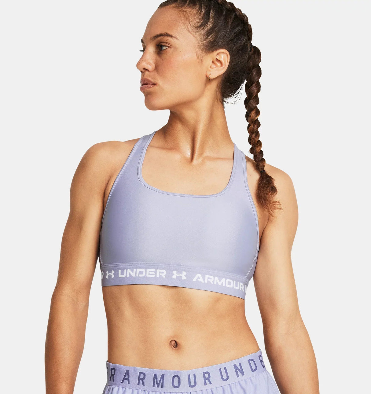 Under Armour Women's Mid Crossback Bra - A&M Clothing & Shoes - Westlock