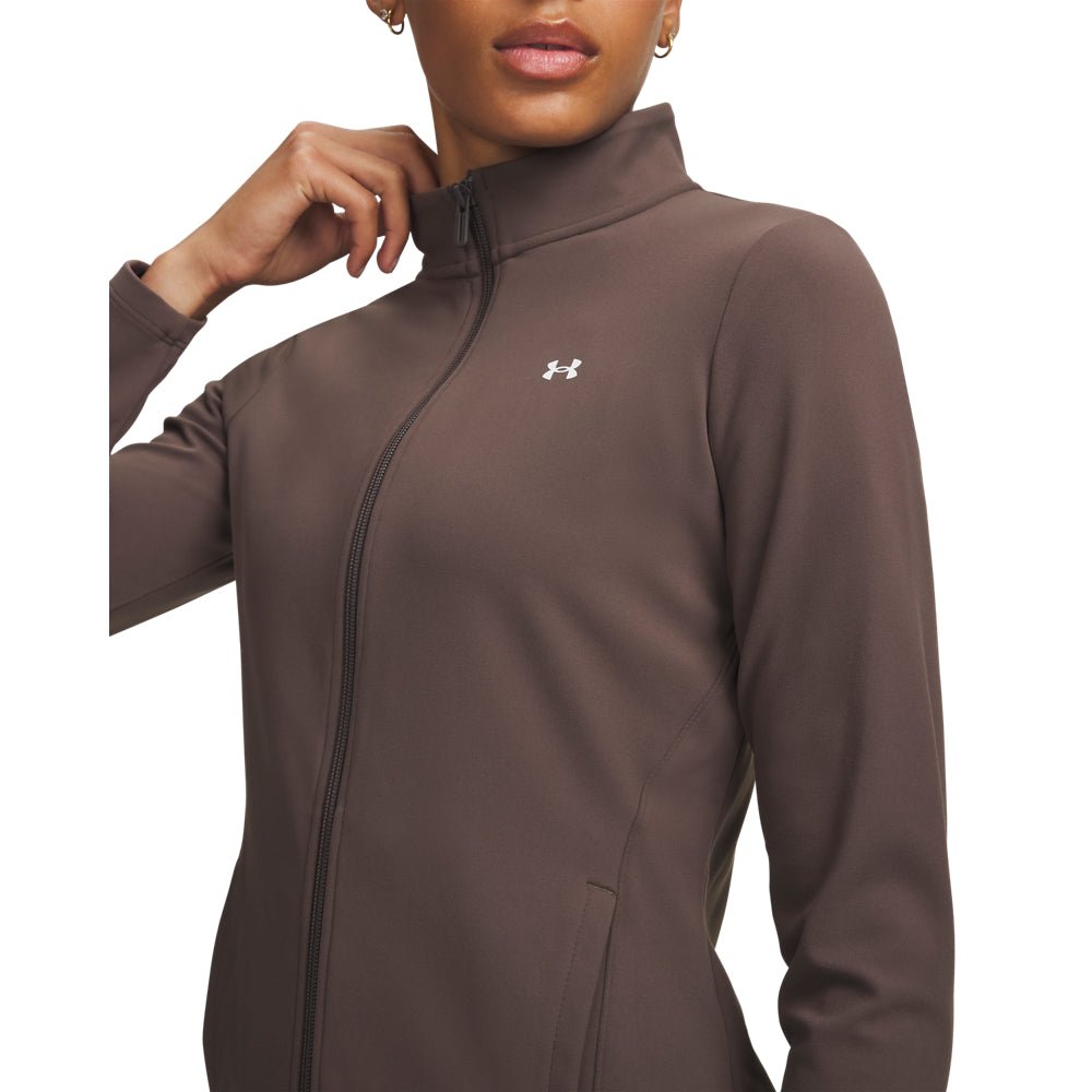 Under Armour Women's Motion Full Zip - Peppercorn
