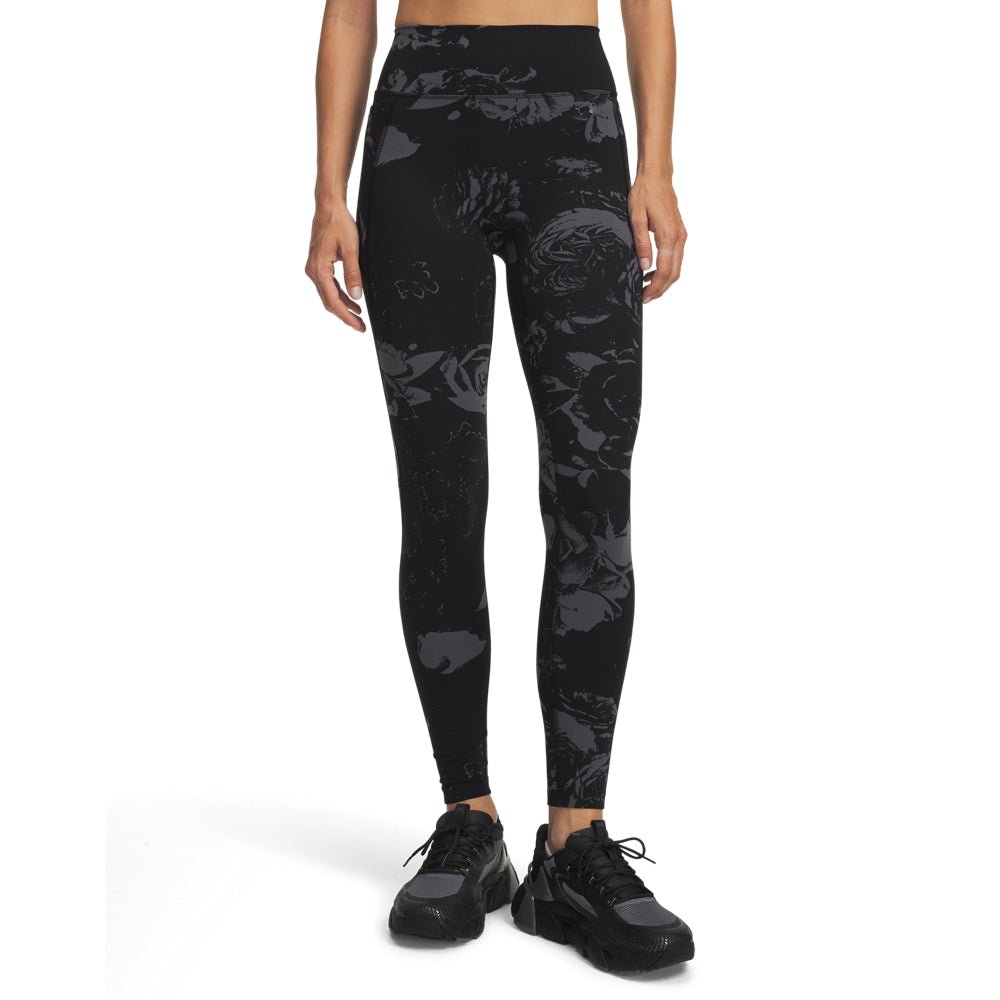 Under Armour Women's Motion Print Ankle Leggings - Black