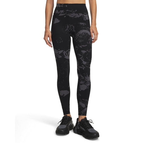 Under Armour Women's Motion Print Ankle Leggings - Black