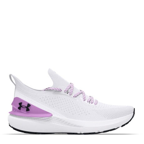 Under Armour Women's Quicker Running Shoe - White/Purple