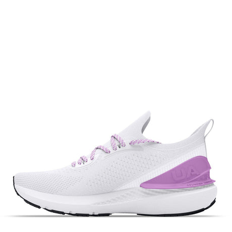 Under Armour Women's Quicker Running Shoe - White/Purple