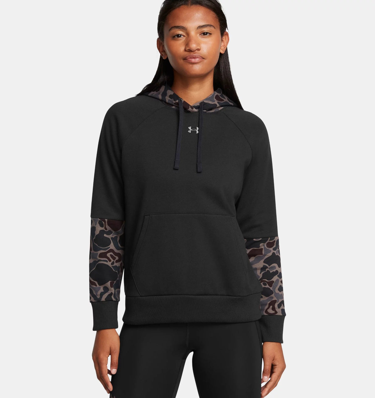 Under Armour Women's Rival Blocked Hood - A&M Clothing & Shoes - Westlock