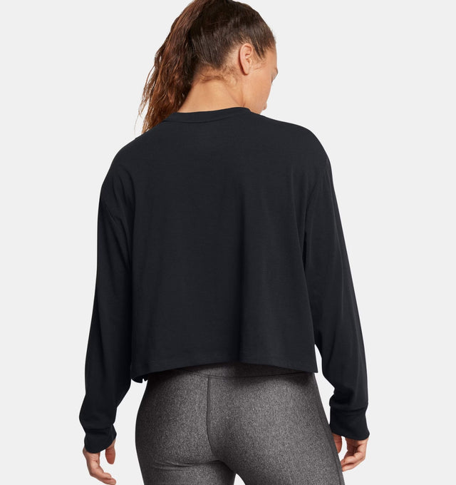 Under Armour Women's Rival Boxy LS T-Shirt - A&M Clothing & Shoes - Westlock