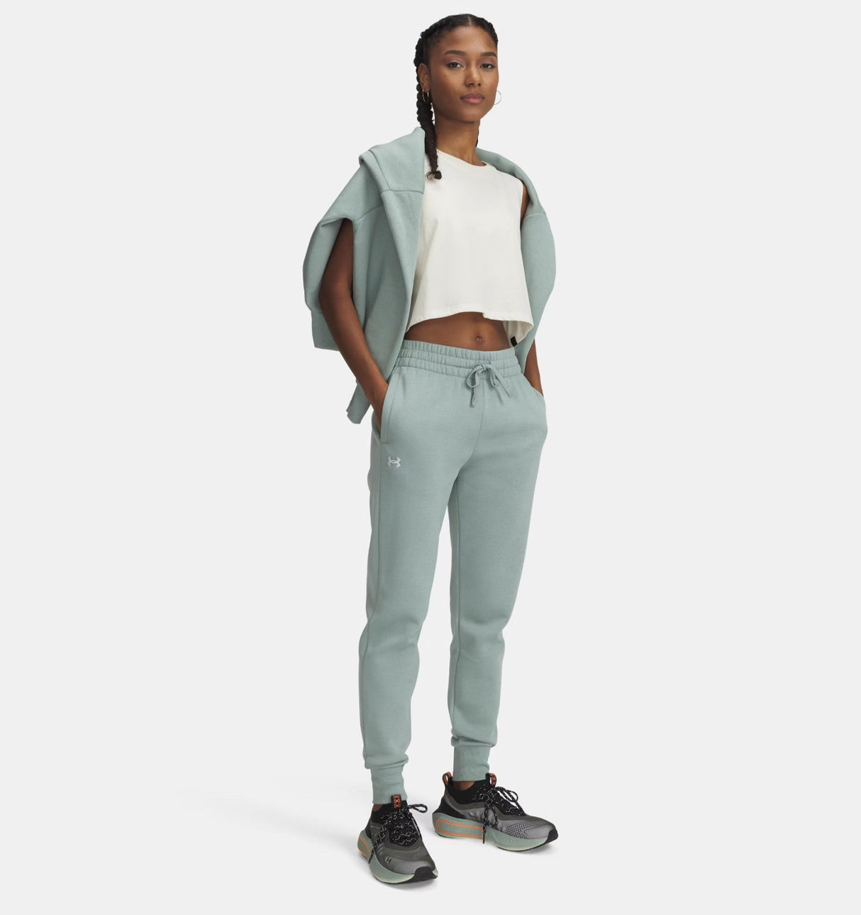 Under Armour Women's Rival Fleece Jogger - A&M Clothing & Shoes - Westlock