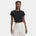 Under Armour Women's Rival Rib Baby T-Shirt - Black
