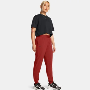Under Armour Women's Rival Woven Pants - Earthen Orange