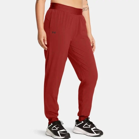 Under Armour Women's Rival Woven Pants - Earthen Orange