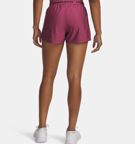 Under Armour Women's Tech Play Up Shorts - Fuchsia Dusk