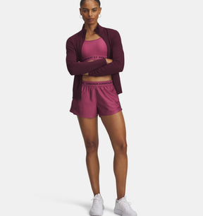 Under Armour Women's Tech Play Up Shorts - Fuchsia Dusk