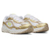 Under Armour Women's Tech Runner Running Shoes - White/Gold
