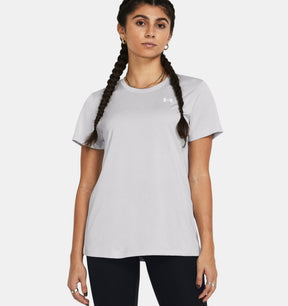 Under Armour Women's Tech Twist Short Sleeve T-Shirt - Halo Grey