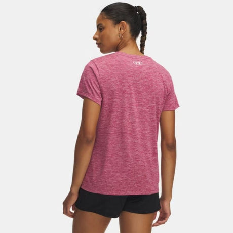 Under Armour Women's Tech Twist Short Sleeve T-Shirt - Fuchsia Dusk