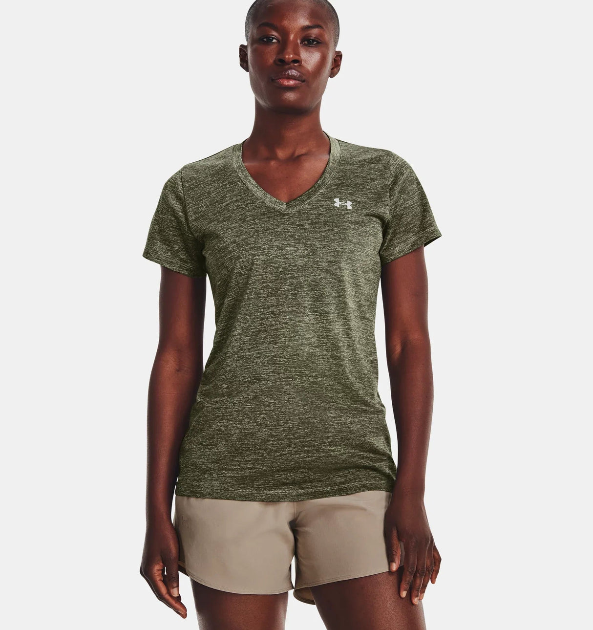 Under Armour Women's Tech Twist Vneck T - A&M Clothing & Shoes