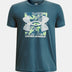 Under Armour Youth Boys Box Logo SS Tee - A&M Clothing & Shoes - Westlock