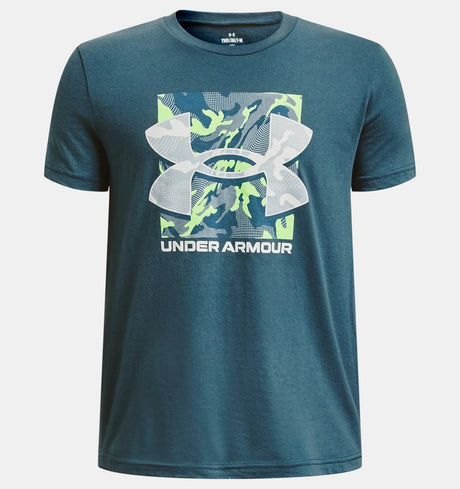Under Armour Youth Boys Box Logo SS Tee - A&M Clothing & Shoes