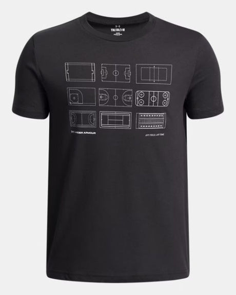 Under Armour Youth Boys Courts Short Sleeve T-Shirt - A&M Clothing & Shoes - Westlock
