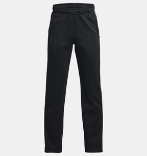 Under Armour Youth Boys Fleece Athletic Pants - Black