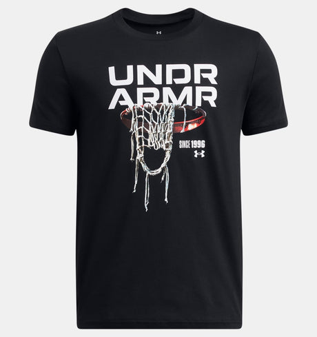 Under Armour Youth Boys Hoops SS Tee - A&M Clothing & Shoes - Westlock