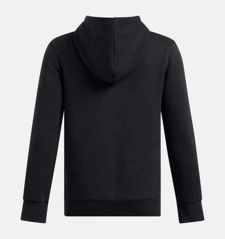 Under Armour Youth Boys Icon Hockey Athletic Hoodie - Black/White