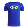 Under Armour Youth Boys Mesh Lockertag SS T-Shirt - Royal