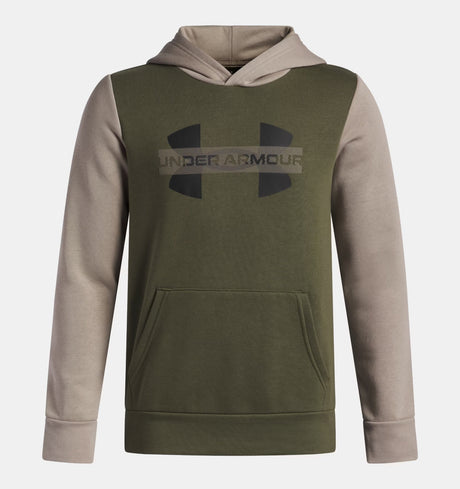 Under Armour Youth Boys Rival Colorblock Graphic Hoodie - A&M Clothing & Shoes - Westlock