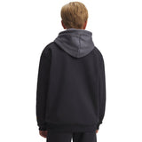 Under Armour Youth Boys Rival Fleece Graphics Hoodie - Anthracite