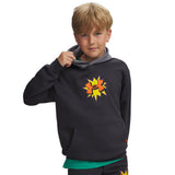 Under Armour Youth Boys Rival Fleece Graphics Hoodie - Anthracite