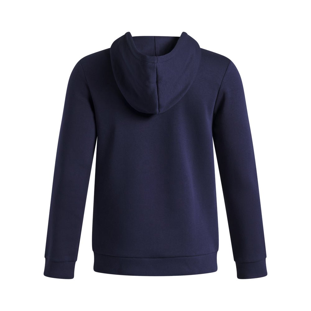 Under Armour Youth Boys Rival Fleece Key Print Fill Hoodie - Midnight Navy