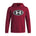 Under Armour Youth Boys Rival Fleece Key Print Fill Hoodie - Cardinal