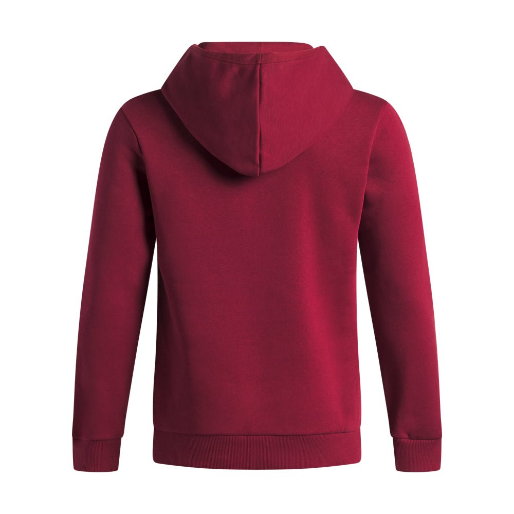 Under Armour Youth Boys Rival Fleece Key Print Fill Hoodie - Cardinal