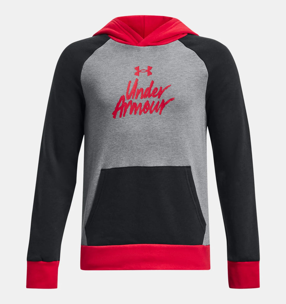 Under Armour Youth Boys Script Hoodie - Under Armour - A&M Clothing & Shoes - Westlock AB