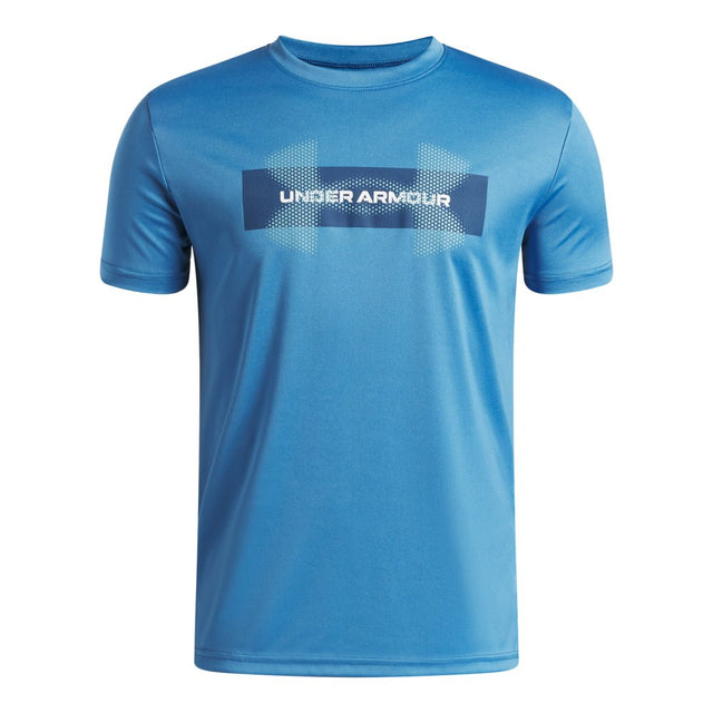 Under Armour Youth Boys Tech Graphic SS T-Shirt - Aegean Blue