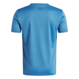 Under Armour Youth Boys Tech Graphic SS T-Shirt - Aegean Blue