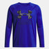 Under Armour Youth Boys Tech Hybrid Print LS T-Shirt - A&M Clothing & Shoes - Westlock