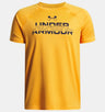 Under Armour Youth Boys Tech Split Wordmark SS T-Shirt - A&M Clothing & Shoes - Westlock