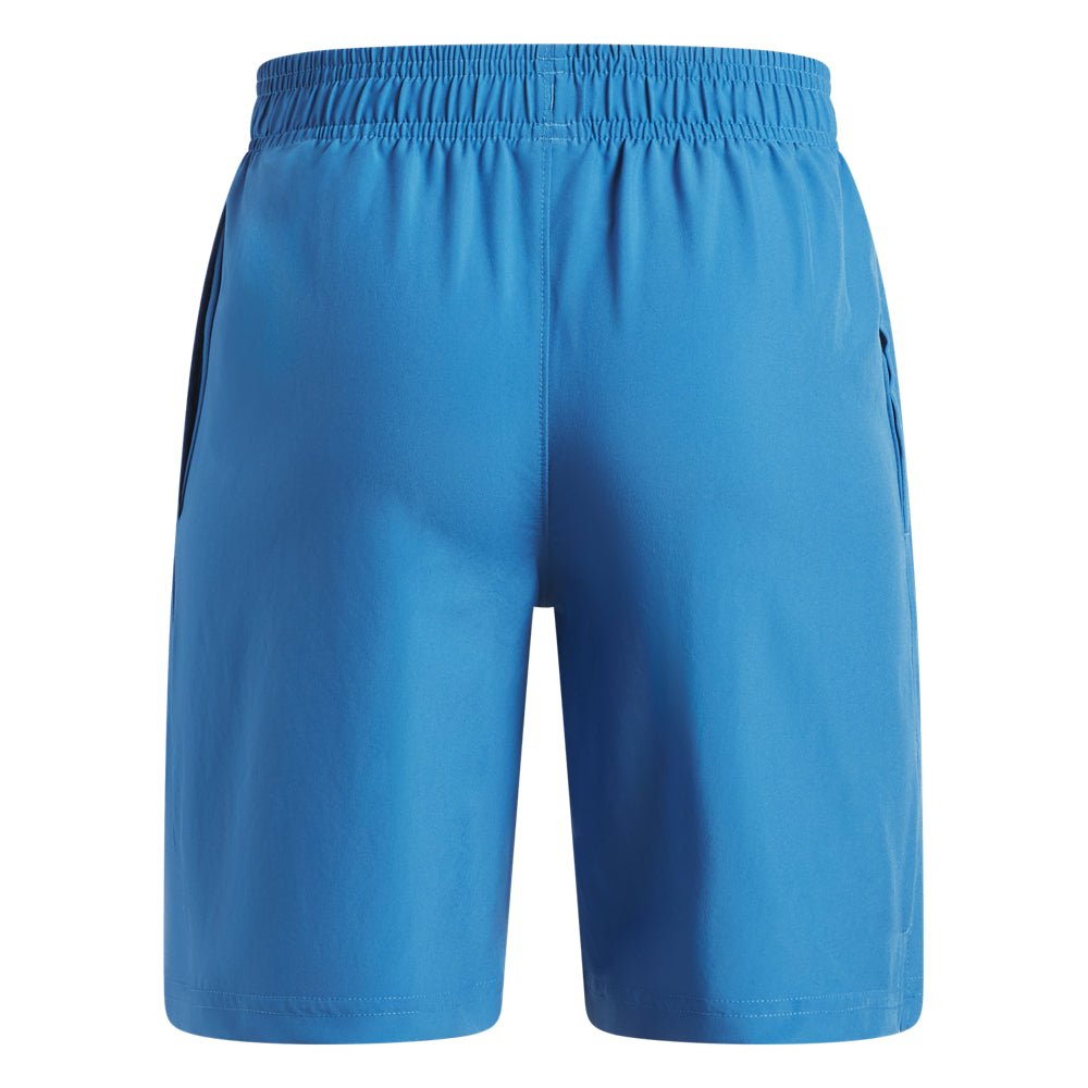 Under Armour Youth Boys Tech Woven Wordmark Shorts - Aegean Blue