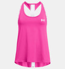 Under Armour Youth Girl Knockout Athletic Tank - Pink