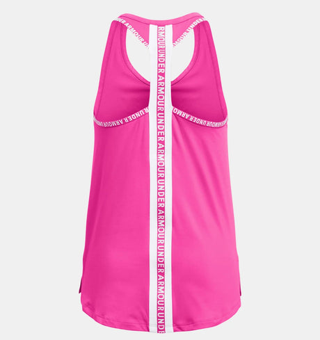Under Armour Youth Girl Knockout Athletic Tank - Pink