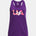 Under Armour Youth Girls Bubble Athletic Tank - Purple