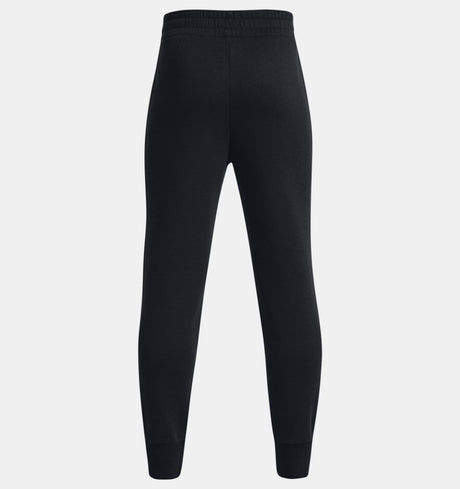 Under Armour Youth Girls Fleece Athletic Joggers - Black
